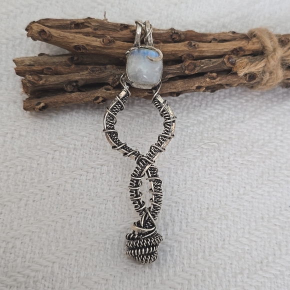 Jewelry - Sterling Moonstone Charm